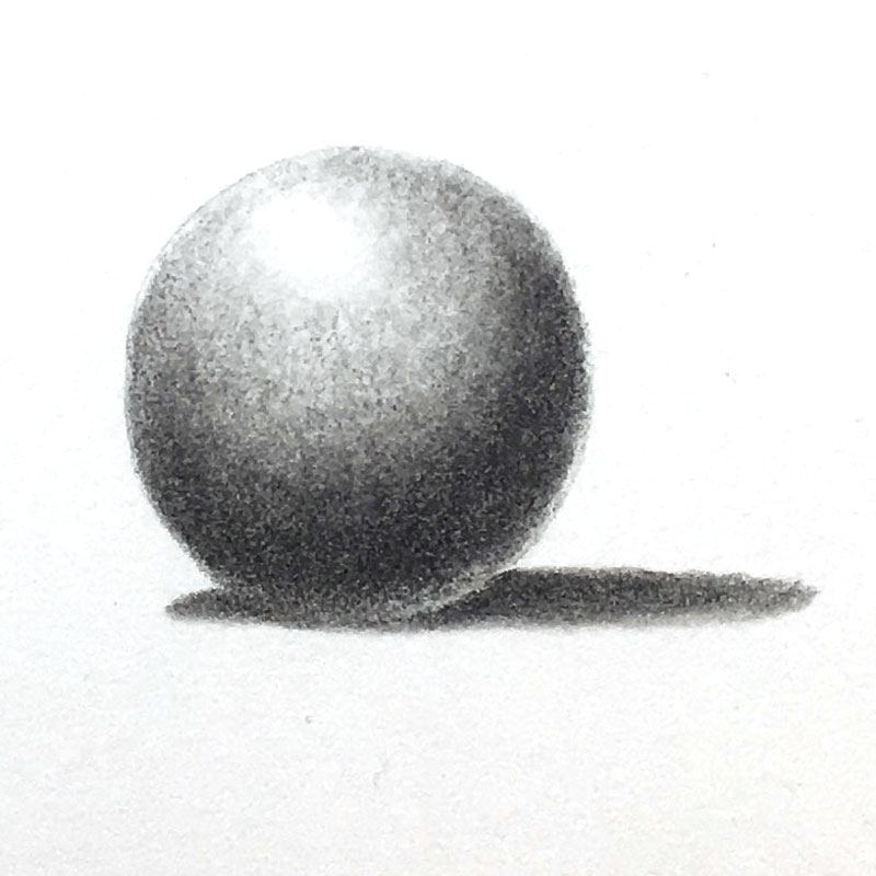 how to shade with graphite pencils Grubbs Harks1988