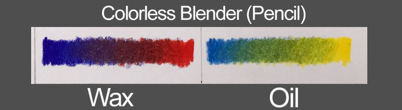 Blend colored pencils with a colorless blender