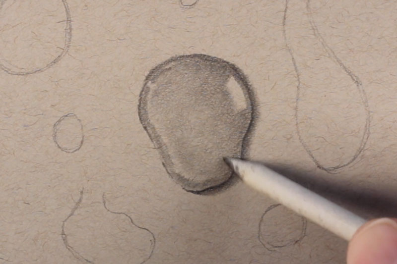 How To Draw Water Droplets