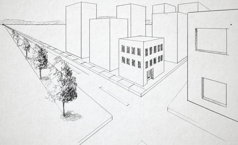 artistic.amit - Two-point perspective drawing is a type of linear