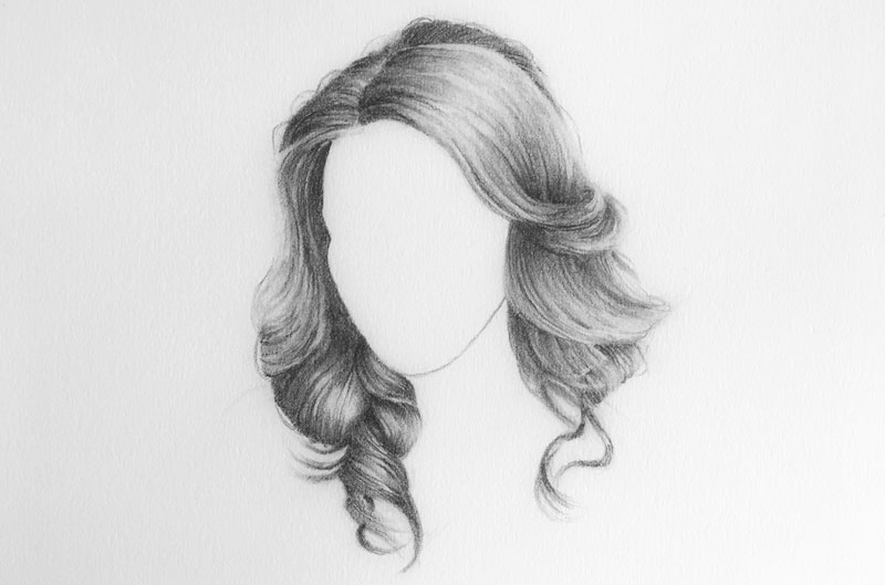 Pencil Drawing Hair bestpencildrawing