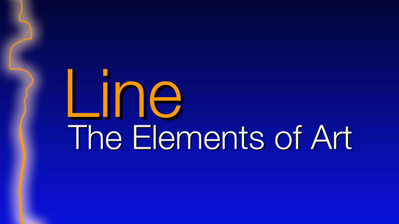 Line - The Elements of Art