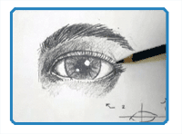 How to draw an eye