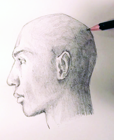 HOW TO DRAW A MAN'S FACE  STEP BY STEP GUIDES OF DRAWING PORTRAIT