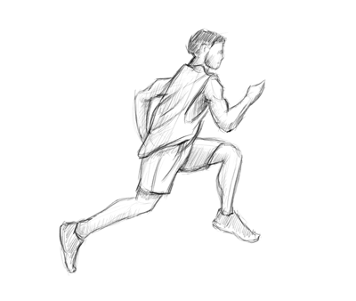 How to Draw a Person Running