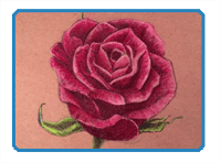 How to draw a rose with colored pencils
