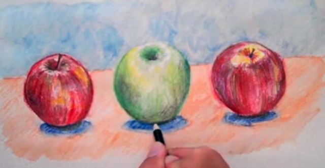 Layering Watercolor Pencils