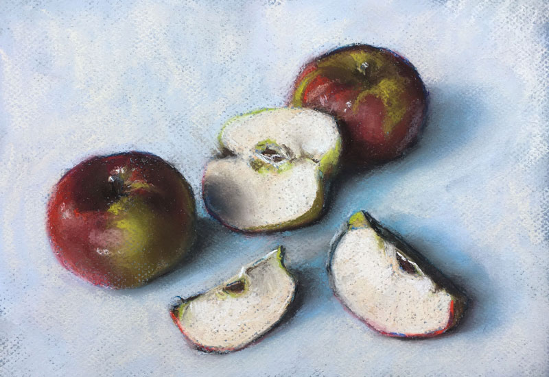 pastel still life