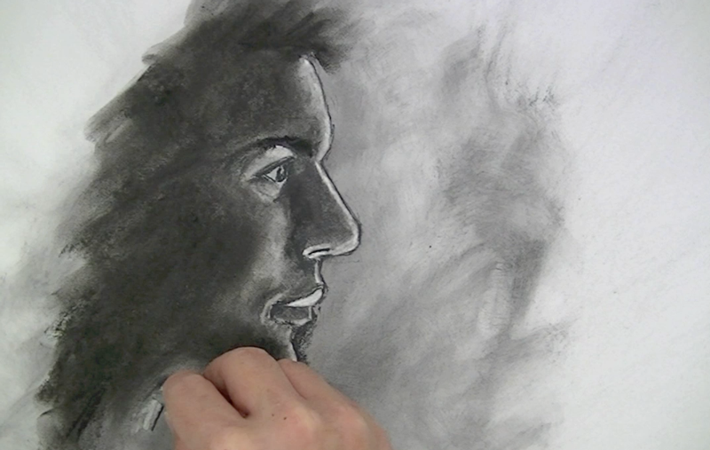 This is my 2nd go at using a wash of charcoal powder and alcohol. Really  liking the process and effects. : r/drawing