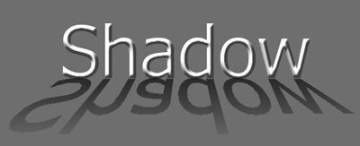 Text Reflection and Shadow in Photoshop