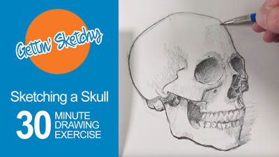 Gettin' Sketchy - Skull