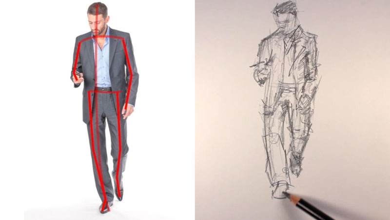 Figure Drawing Gesture Intro - YouTube