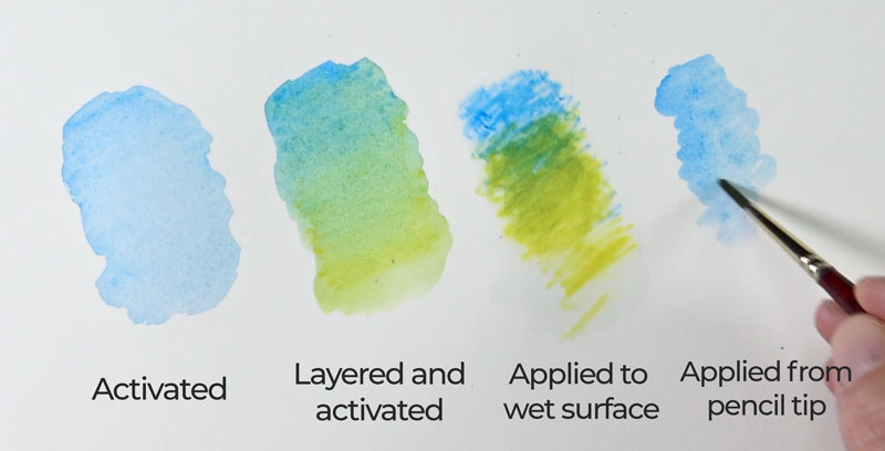 Using Watercolor Pencils, Watercolor Pencil Tips