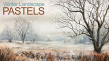 How to Draw a Winter Landscape with Pastels