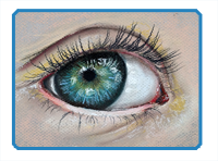 Realistic Eye Pastels