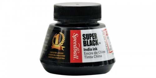 speedball super black india ink tattoo