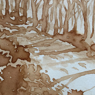 Painting with Coffee