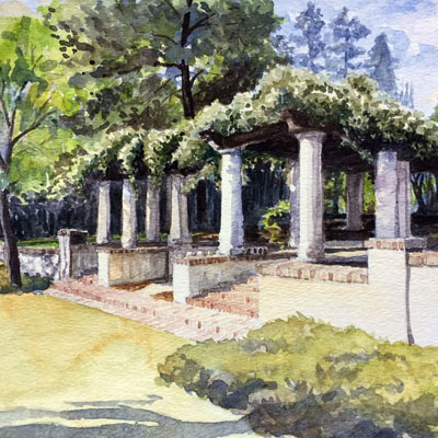 Watercolor Landscape Series