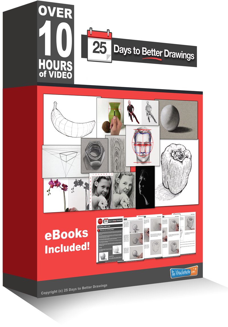 25 Days to Better Drawings - Drawing Course