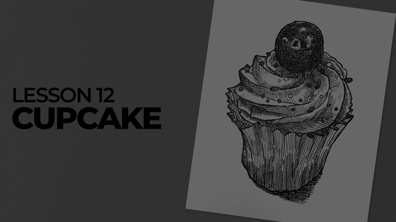 Subjects with ink - cupcake