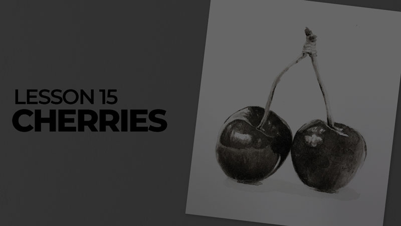 Subjects with ink - cherries