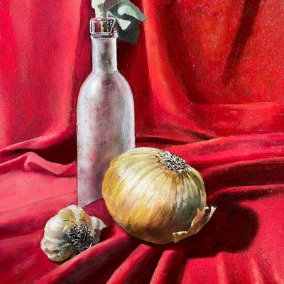 Still Life with Oils
