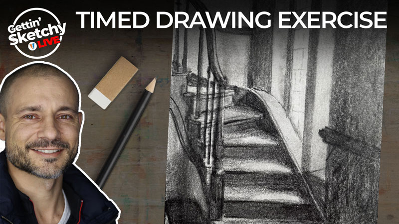 How to Draw a Staircase