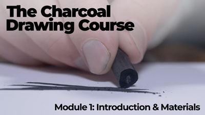 Figure Drawing: Introduction to Charcoal Drawing Supplies. 