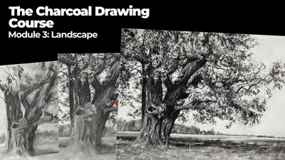 Charcoal Drawing Course - Landscape