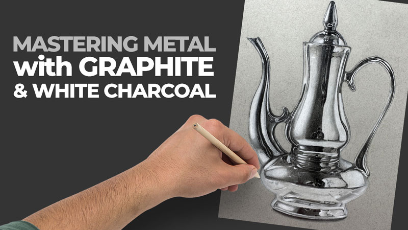 Mastering Metal with Graphite and White Charcoal