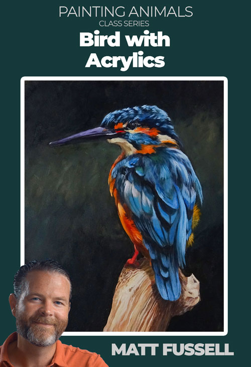 Acrylic Painting Lesson Series Bird