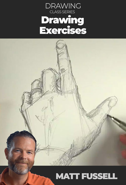 Drawing exercises - observational and creative