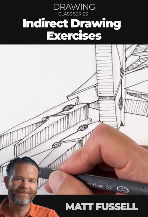 Indirect Observation Drawing Exercises