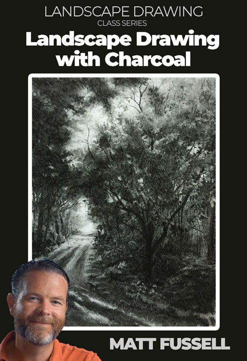 Charcoal Landscape Series