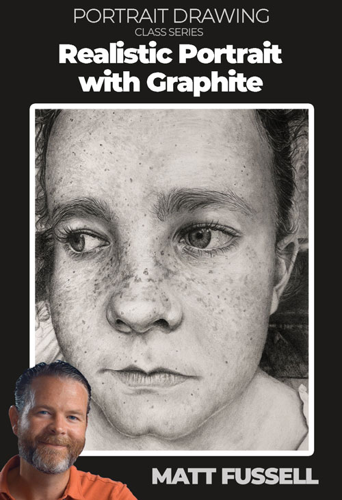 Graphite Portrait Drawing