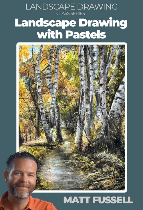 Landscape Drawing with Pastels Class