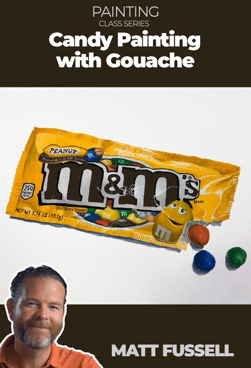 Gouache Painting - Candy