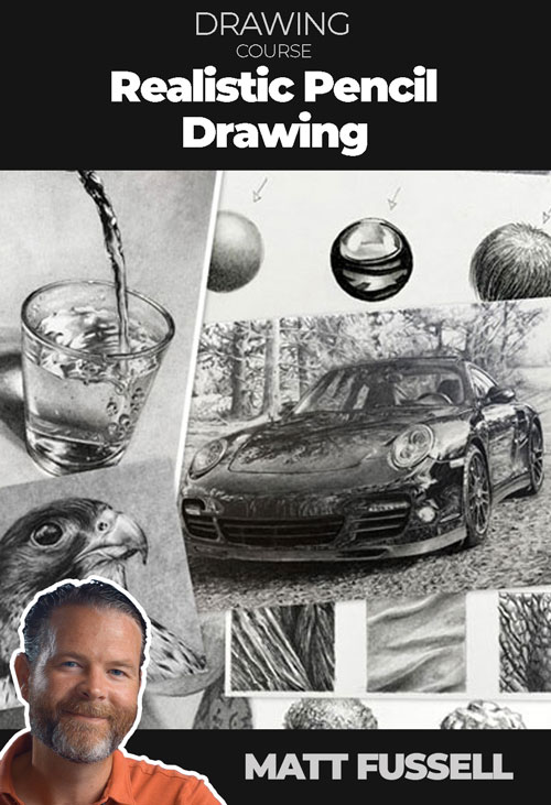 Realistic Pencil Drawing Drawing Course