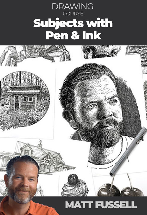 Subjects with Pen and Ink Course