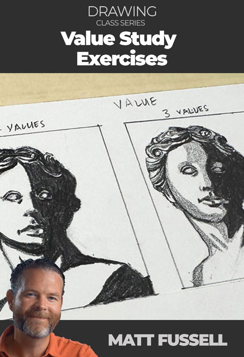 Value Study Drawing Exercise
