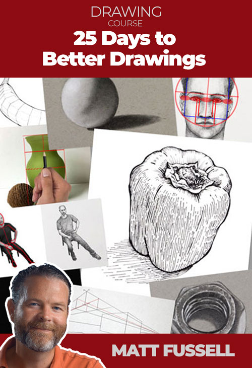 25 Days to Better Drawings Drawing Course