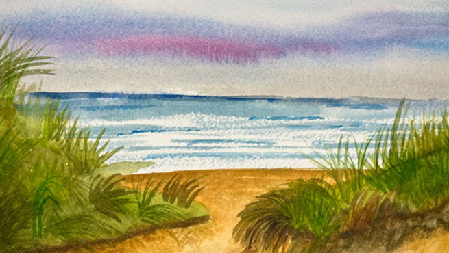 Watercolor painting critique