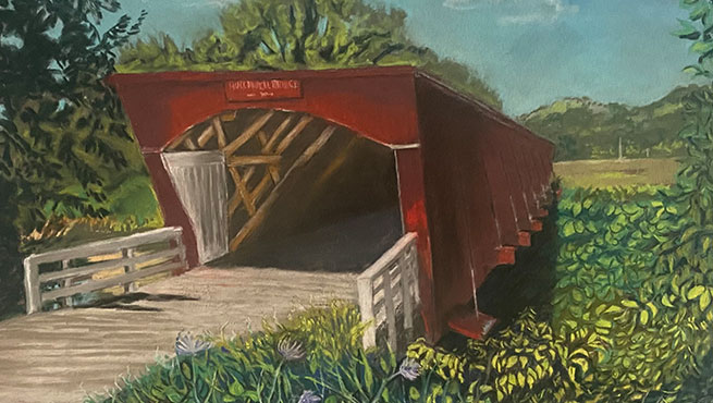 Pastel drawing critique