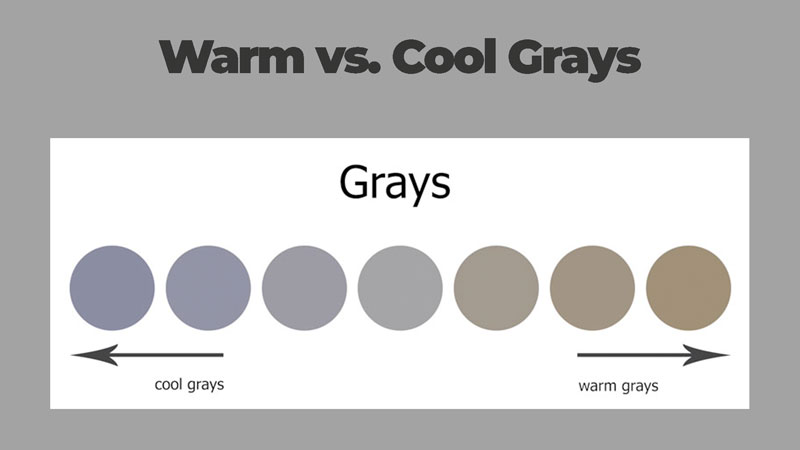 Warm vs. Cool Grays
