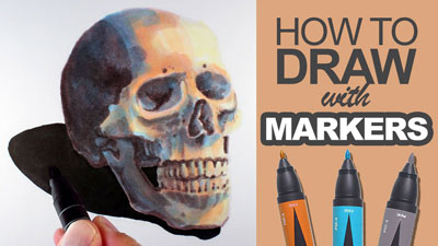 Learn How to Draw with Markers and Ink Right Now