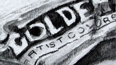 Draw with Water-Soluble Graphite