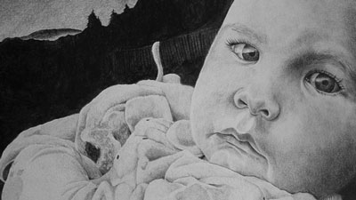 How to draw a portrait step by step